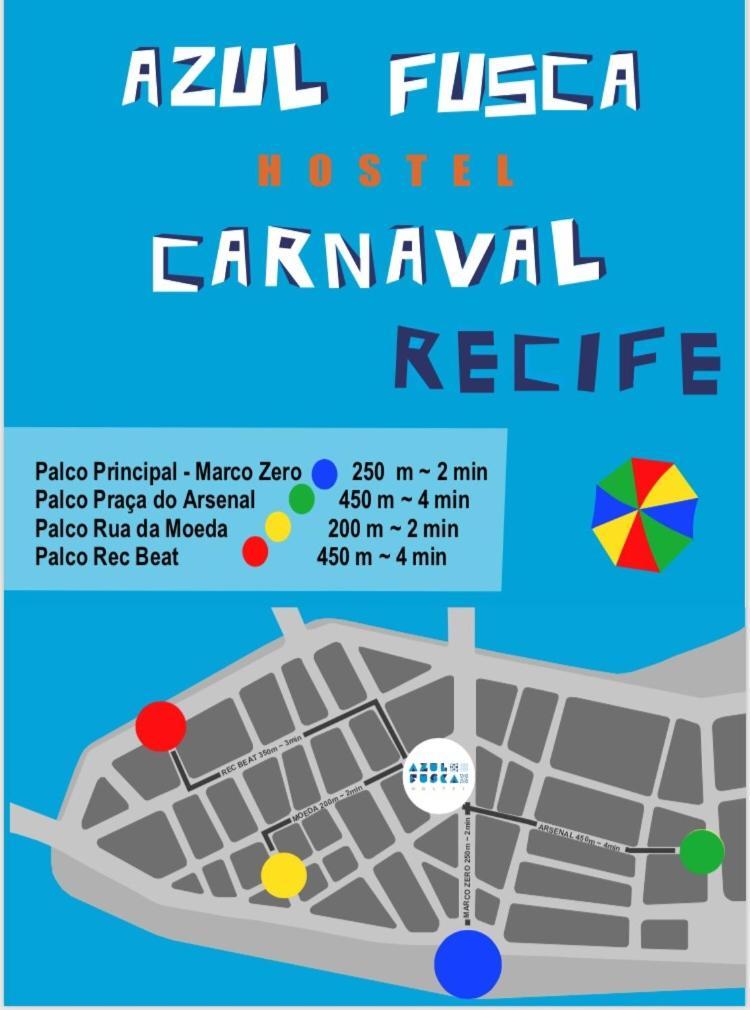 Azul Fusca Hostel Recife Eksteriør billede
